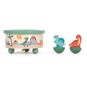 Caja de música de madera pequeña de pie dino - afbeelding 3