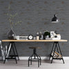 North Wall Noordwand Wallpaper topchic cemento grigio scuro