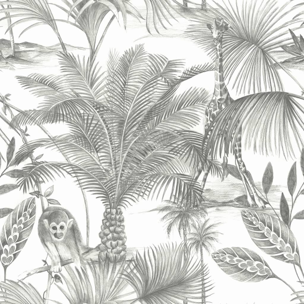 Wallcovering olandesi da parati olandese Wallpaper Grey e Bianco