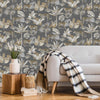 Oggetti olandesi da parati olandesi leopardi grigio e beige