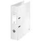 Leitz ordner 10050001 karton 80g m2 a4 breedte 8cm parelwit grijpgat rugetiket