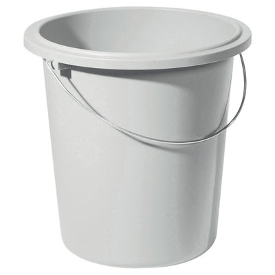 Cubo de curvor 10l gris claro
