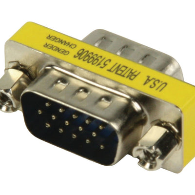 Valueline valueline gchd-mm15p metal mini adaptador VGA HD15P HD15P Masculino