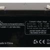 Batteria HQ HQ HQ HQ Bat-Lead-Lead-11 Batteria 6 V 10 AH