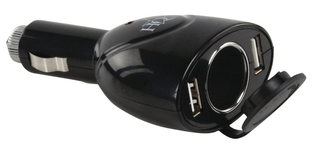 HQ HQ P. sup. Caricatore Auto USB USB202 con connessione a 12 V.