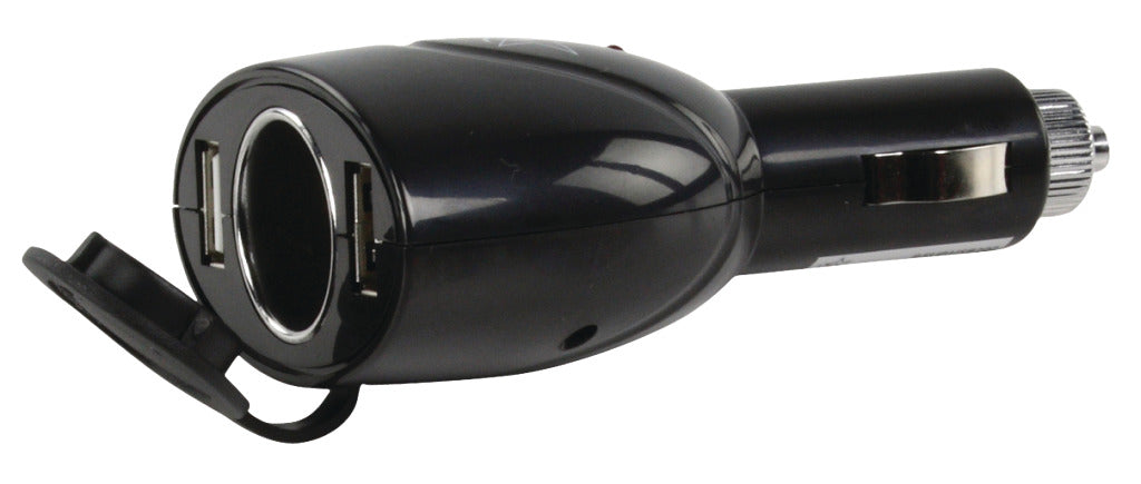 HQ HQ P. sup. Caricatore Auto USB USB202 con connessione a 12 V.