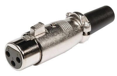 Valueline Valueline XLR-3FCL Conector XLR 3 pines Femenino de metal Plata