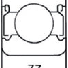 HQ HQ W1-04515 Cuscinetto a sfera HQ 6206 ZZ