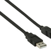 Valueline vlcp60100b10 usb 2.0 usb a male - usb b male kabel 1,00 m zwart