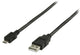 Valueline Valueline VLCP60500B10 USB 2.0 USB A USB Micro B Cable macho 1.00 m Negro
