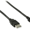 VALULINA VALULINE VLCP60500B10 USB 2.0 USB Un cavo maschio Micro B maschio USB 1,00 M nero