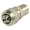 Valueline Valueline VLSP40902M Conectores Coax United Coax Metal