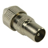 Valueline Valueline VLSP40902M Conectores Coax United Coax Metal