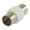 Valueline vlsp40941w coax koppeling coax vrouwelijk - coax vrouwelijk wit