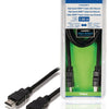 Valueline Valueline VLVB34000B10 Cable HDMI de alta velocidad con conector Ethernet HDMI HDMI Conector 1.00 M Negro