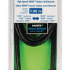 Valueline Valueline VLVB34000B10 Cable HDMI de alta velocidad con conector Ethernet HDMI HDMI Conector 1.00 M Negro
