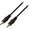 Valueline Valueline VLAP22000B05 Jack Audio Cable de audio 3.5 mm Macho 3.5 mm masculino 0.50 m negro