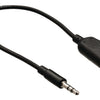 Valueline vlab22100b02 jack stereo audio verdeelkabel 3,5 mm mannelijk - 2x 3,5 mm vrouwelijk 0,20 m zwart