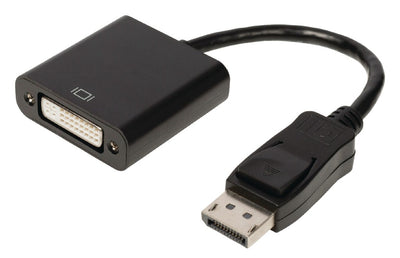 Valueline Valueline VLCB37250B02 Adaptador de pantalla Cable DisplayPort Male DVI-D 24 + 1 pin hembra 0.20 M Negro