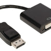 Valueline vlcb37250b02 displayport-adapterkabel displayport mannelijk - dvi-d 24 + 1-pins vrouwelijk 0,20 m zwart