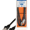 Valueline Valueline VLCB85210B10 CAT6 F UTP Cable de red RJ45 (8 8) Masculino RJ45 (8 8) Masculino 1.00 M Negro