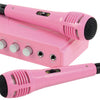 K ouml;nig könig hav-km11p karaoke mixer roze