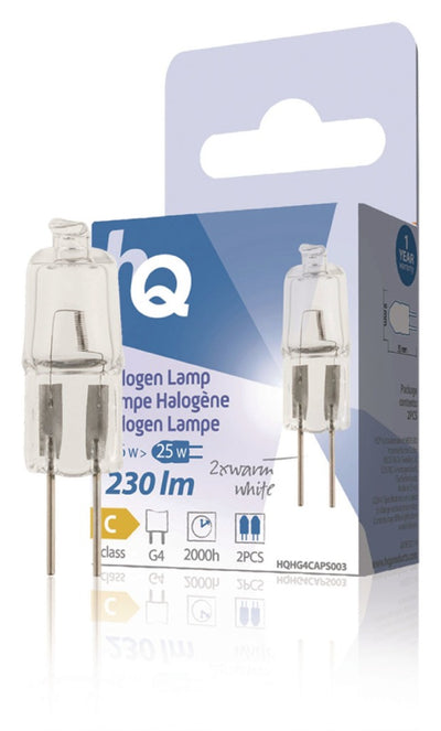 HQ HQ HQHG4 Caps003 Cápsula de la lámpara de halógeno G4 16 W 230 LM 2 800 K