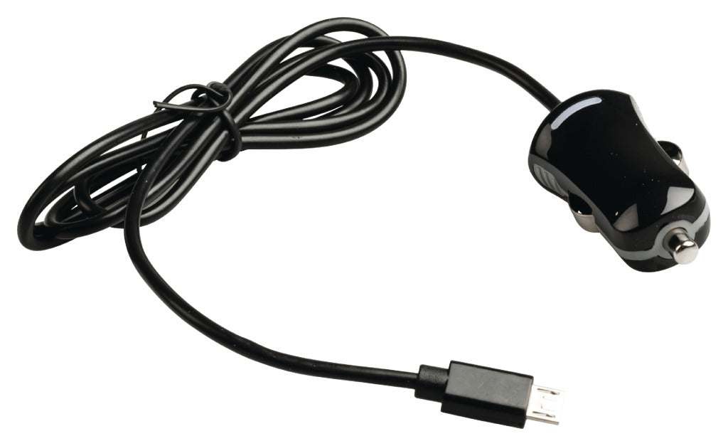 VALULINA VALULINE VLMB60890B10 Micro-USB Caricatore auto Micro USB MASCHIO MASCHIO 12V COLLEGAMENTO AUTO 1,00 M NERO 2.1A