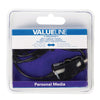 VALULINA VALULINE VLMB60890B10 Micro-USB Caricatore auto Micro USB MASCHIO MASCHIO 12V COLLEGAMENTO AUTO 1,00 M NERO 2.1A