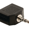 VALULINA VALULINE VLAB22945B AUDIO-SPLITTER 3,5 mm maschio 2x femmina nero