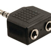 VALULINA VALULINE VLAB22945B AUDIO-SPLITTER 3,5 mm maschio 2x femmina nero