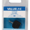 VALULINA VALULINE VLAB22945B AUDIO-SPLITTER 3,5 mm maschio 2x femmina nero