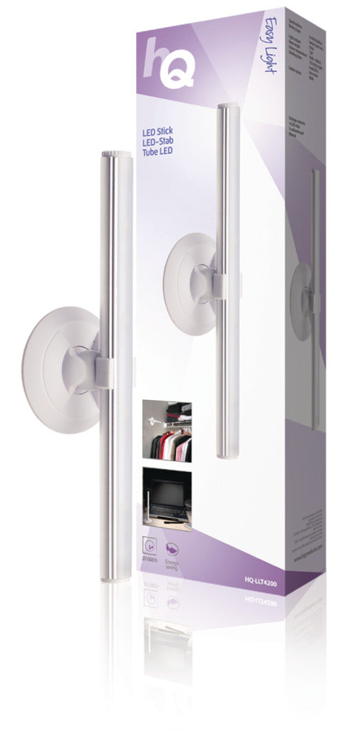 HQ HQ LLT4200 Tubo LED con pegatinas 4 posiciones de luz con baterías