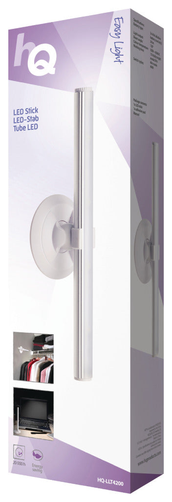 HQ HQ LLT4200 Tubo LED con pegatinas 4 posiciones de luz con baterías