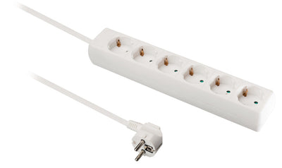 Valueline Valueline VLES630F001WH Caja de envío de 6 vías 3.00 m White