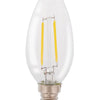 Hq lfe14cand001 led retro filament lamp e14 kaars 2 w 210 lm 2700 k