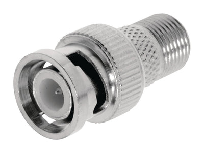Valueline Valueline VLSP41965M Adaptador de antena BNC Masculino F-Connector Femenino Femenina