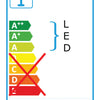 HQ HQ HQLEDWLOUT01 LAMPAGNO LED MOLTO PER IL NERO DI NERO DI 6 W 190