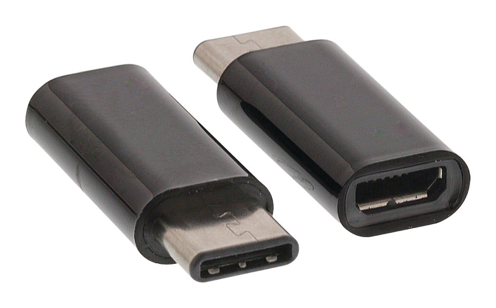 Valueline Valueline VLCP60910B USB 2.0 Adaptador USB-C Male USB Micro-B Black