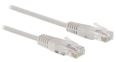 Valueline Valueline VLCT85000W100 CAT5E UTP Network Cable RJ45 (8 8) Masculino RJ45 (8 8) Macho 10.0 m blanco