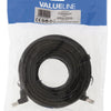 VALULINA VALULINE VLCP85127B100 CAT5E SF UTP Network Cavo RJ45 (8 8) MASCHIO RJ45 (8 8) Maschio 10,0 M nero