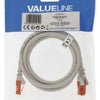 VALULINA VALULINE VLCP85200E1.50 Cavo Network CAT6 UTP RJ45 (8 8) MASCHIO RJ45 (8 8) MASCHIO 1,50 M GRIGIO
