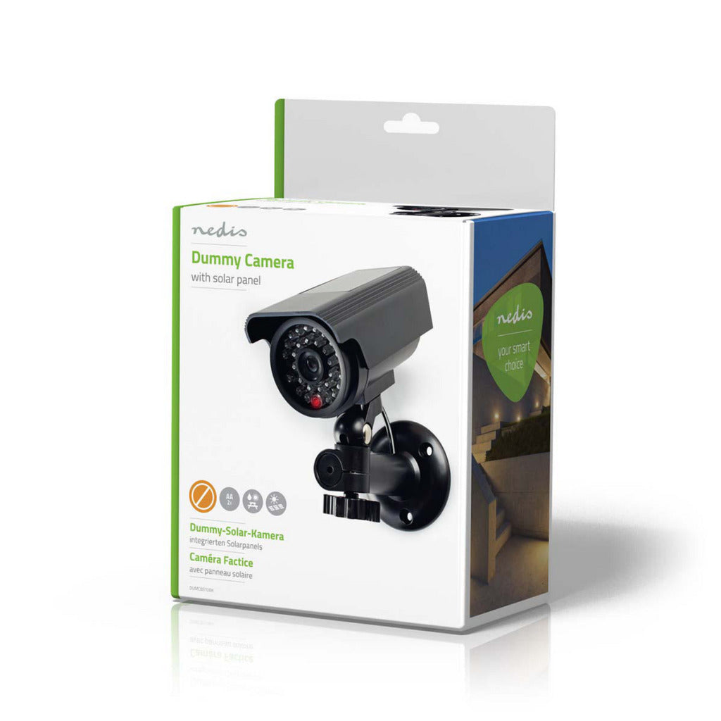 Nedis Dumcbs10bk Dummy Security Camera Bullet IP44 Black