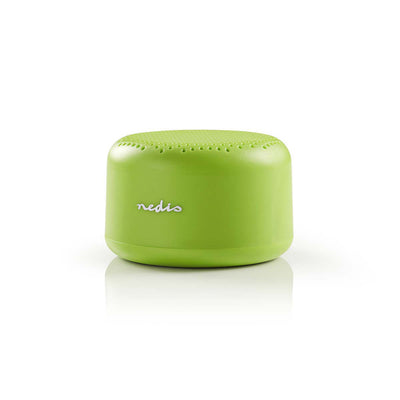 Altoparlante Nedis SPBTAV01GN con Bluetooth® 9 W massimo 3 ore di gioco verde verde