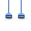 NEDIS CCGP61000BU20 USB 3.0 CABLE A Macho A Macho 2.0 m azul