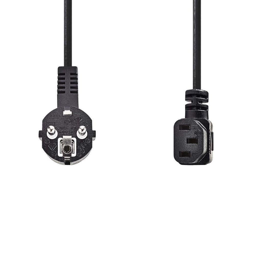 Nedis CEGP10020BK100 Cavo alimentare Schuko Male Haaks IEC-320-C13 orologio da 10 m nero