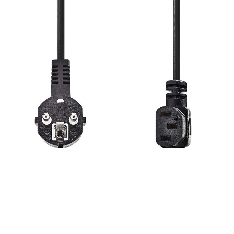 NEDIS CEGP10020BK100 CABLE DE ALIMENTOS SCHUKO HAAKS IEC-320-C13 MIRAR 10 M NEGRO