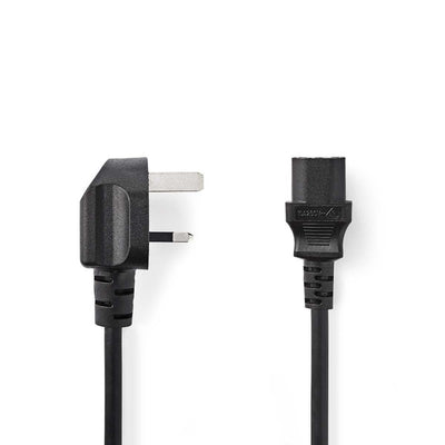 Nedis CEGP11100BK20 Food Chance Stock Tegar G (VK) IEC-320-C13 2,0 M nero