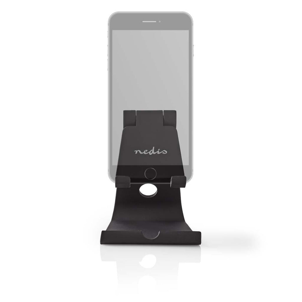 Nedis sdsd100bk smartphone tabletstandaard instelbaar zwart