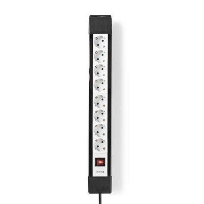 Nedis Exso830F1Pro Box Spring Secure Contatta 8-vie 3,00 Mino Bianco